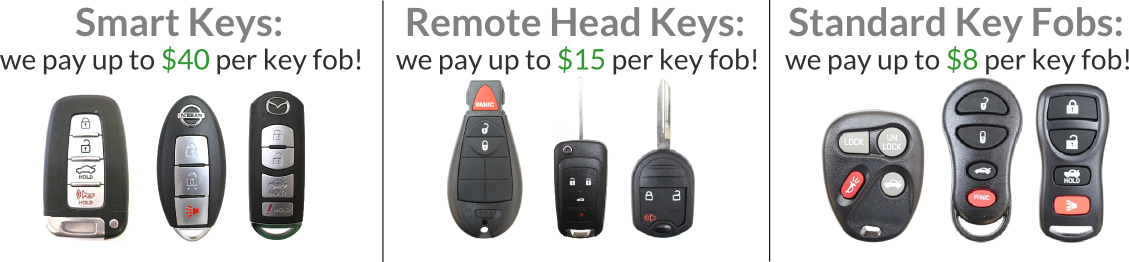 Sell Key Fobs | We Buy & Sell Key Fobs